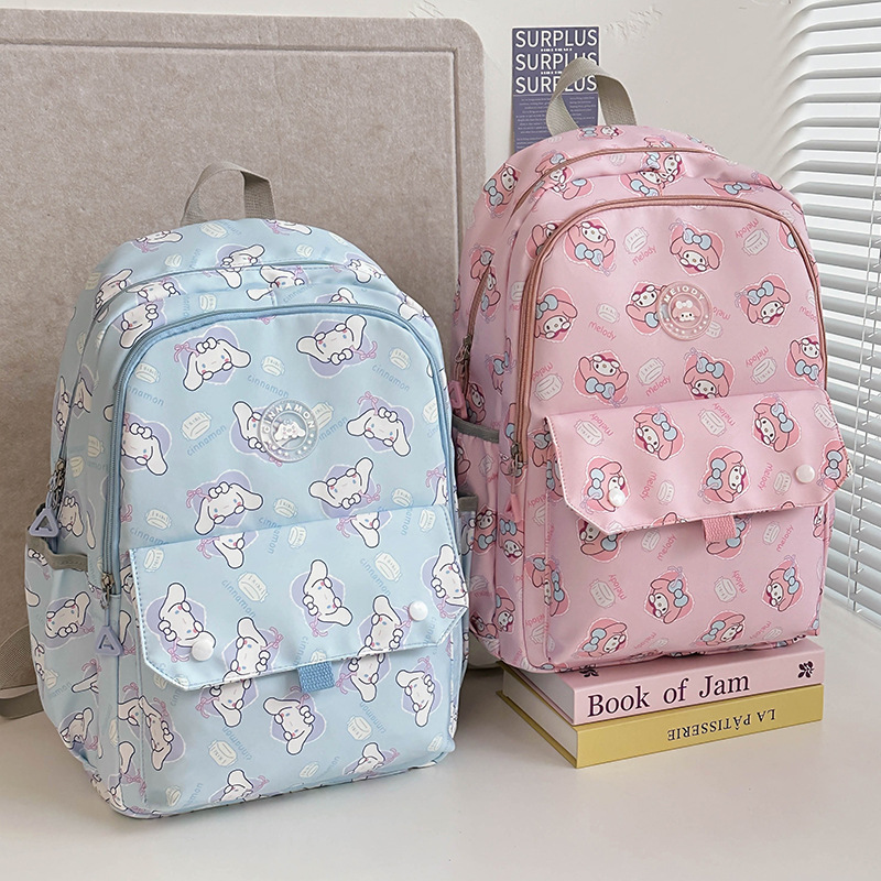 Large-capacity schoolbag for girls, junior high school students, ultra-light backpack for primary school students from grades 1 to 6, high-appearance-level study package full figure