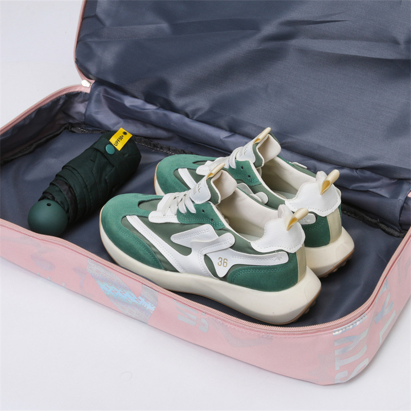A large-capacity hand-held luggage bag with dry and wet separation, a sports and fitness bag that can be pulled with a handle, and a lightweight short-distance travel bag details Picture