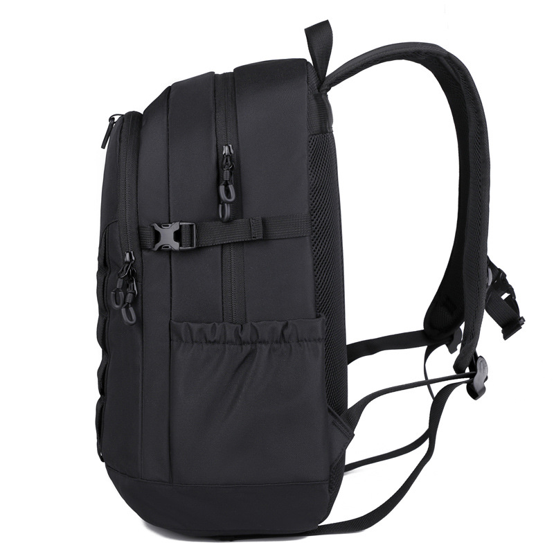 New trendy, lightweight backpack for men, casual travel bag, large-capacity letter schoolbag for college students details Picture
