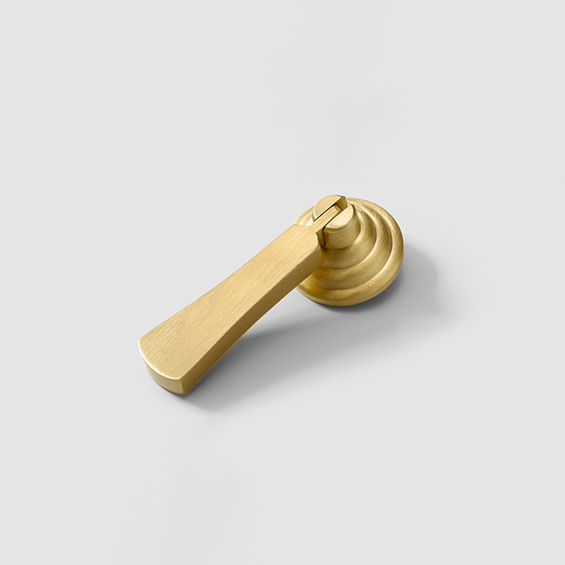 Brass pendant handles, Chinese-style cabinets, wardrobes, drawers, cabinet doors, kitchen cabinets, brass door handles, petals, leaves, butterflies details Picture