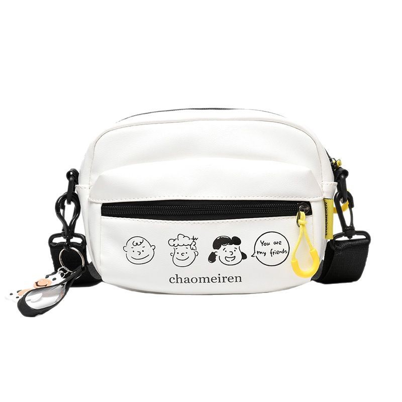Forest-style cute and artistic mobile phone bags, casual Korean cartoon girl student cross-border wholesale single-shoulder bags and crossbody bags Item Picture