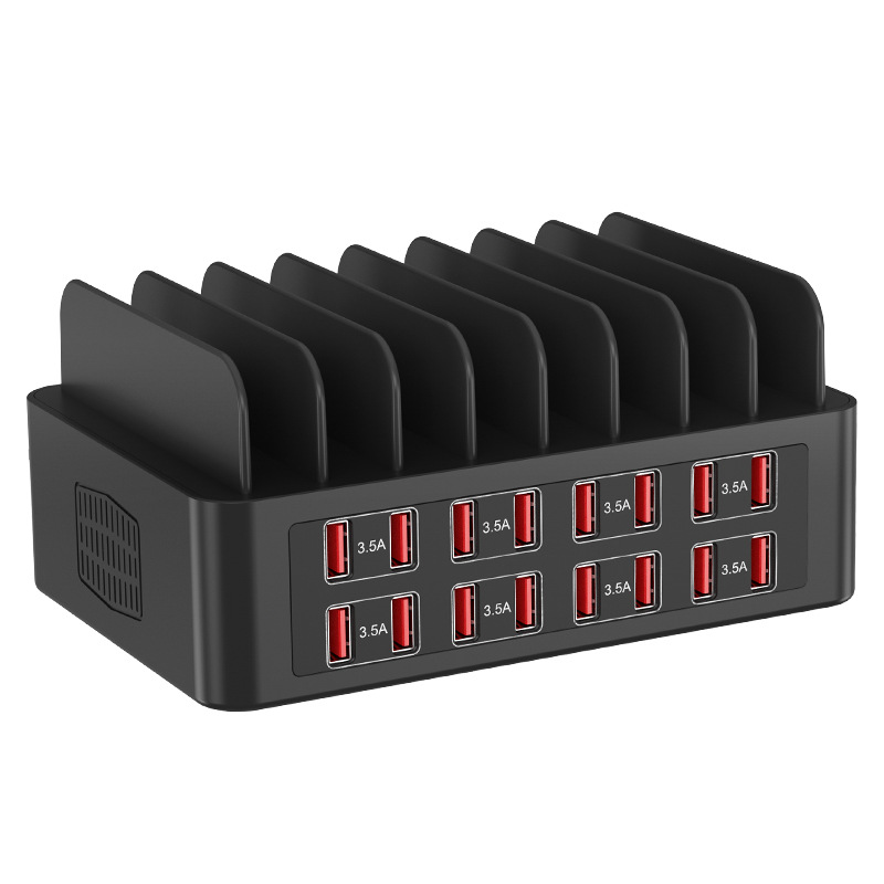 10-position desktop storage stand, USB charger, PD tablet and mobile phone universal desktop stand, 10-position stand Item Picture