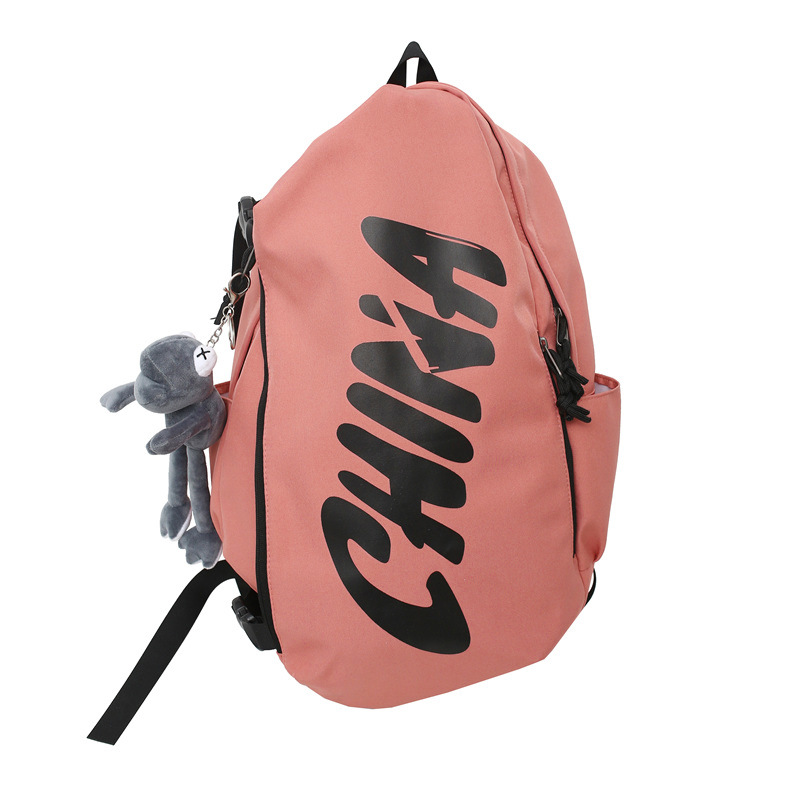 Wholesale of 2024 new minimalist men's and women's backpacks, daily outdoor backpacks, and casual school bags for middle and high school students from the source Item Picture