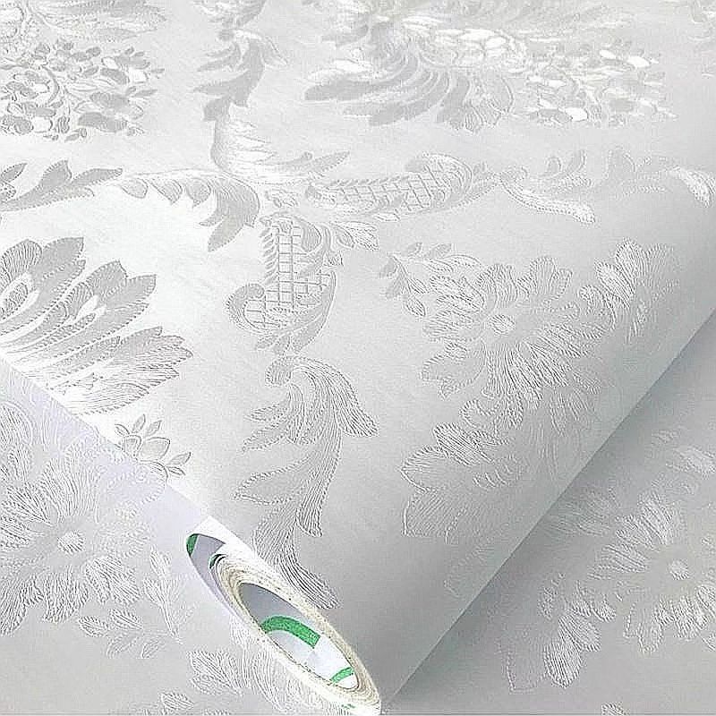 Thickened wallpaper self-adhesive waterproof and moisture-proof wallpaper self-adhesive bedroom and living room furniture renovation full-color thick wall stickers still blue full figure