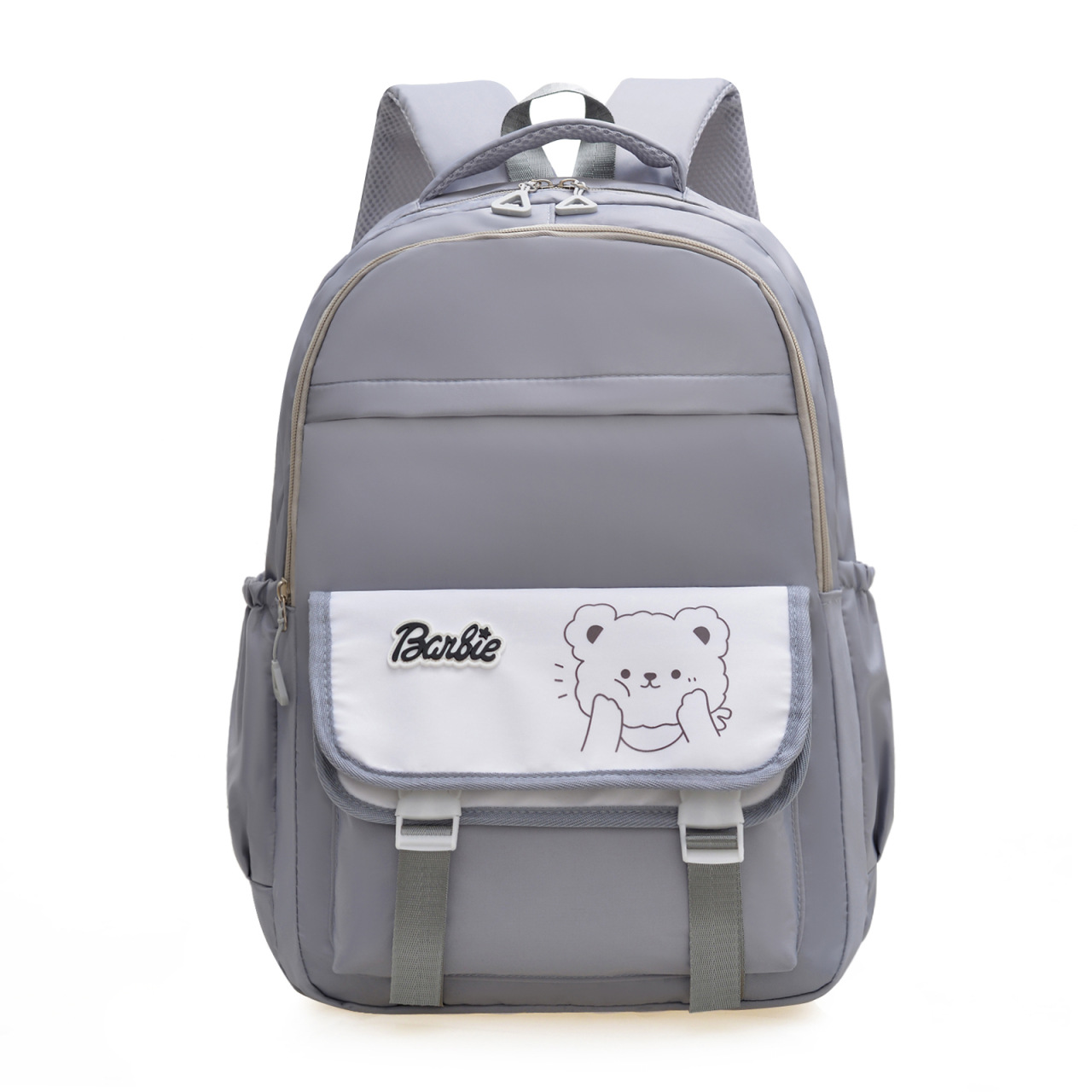 The 2025 new style of simple and cute large-capacity backpack is a lightweight and weight-reducing schoolbag for grades three, four and five, as well as for junior and senior high school students Specification drawing