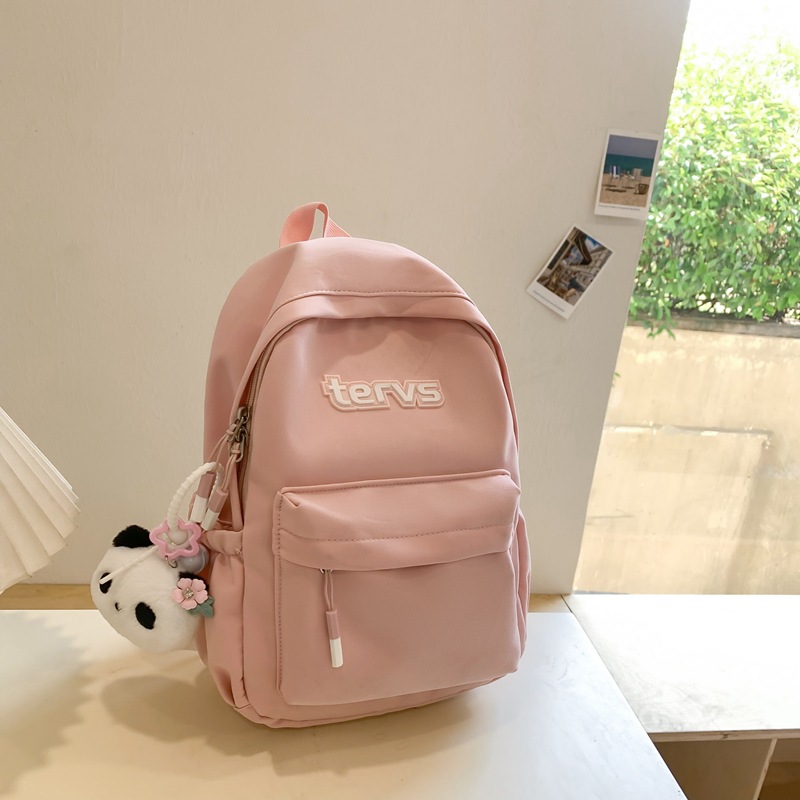 New wheat ear schoolbag, Korean version backpack for female college students, durable and cute backpack for ins campus junior high school and senior high school students Specification drawing