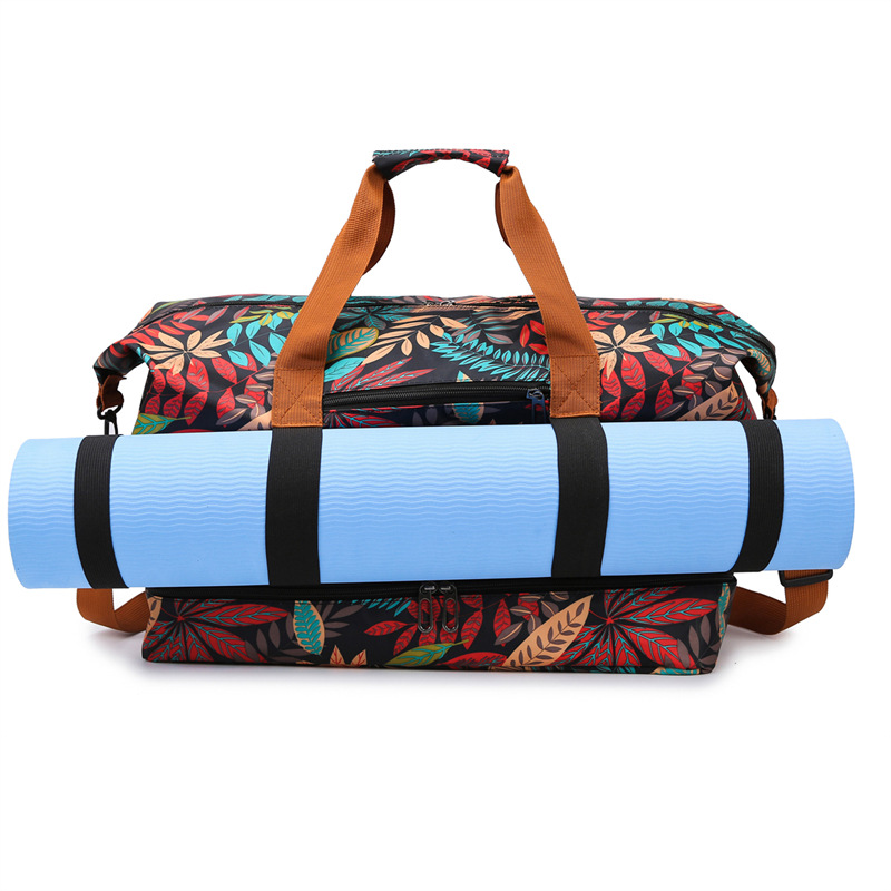 Women's hand-held, crossbody, simple, lightweight, waterproof storage bag, short-distance, large-capacity business trip luggage bag, fitness bag Application Scenario