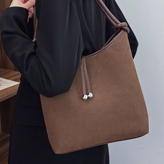Autumn and winter women's bag, retro matte Korean-style large-capacity 2024 new style fashionable casual commuting single-shoulder armpit bag full figure