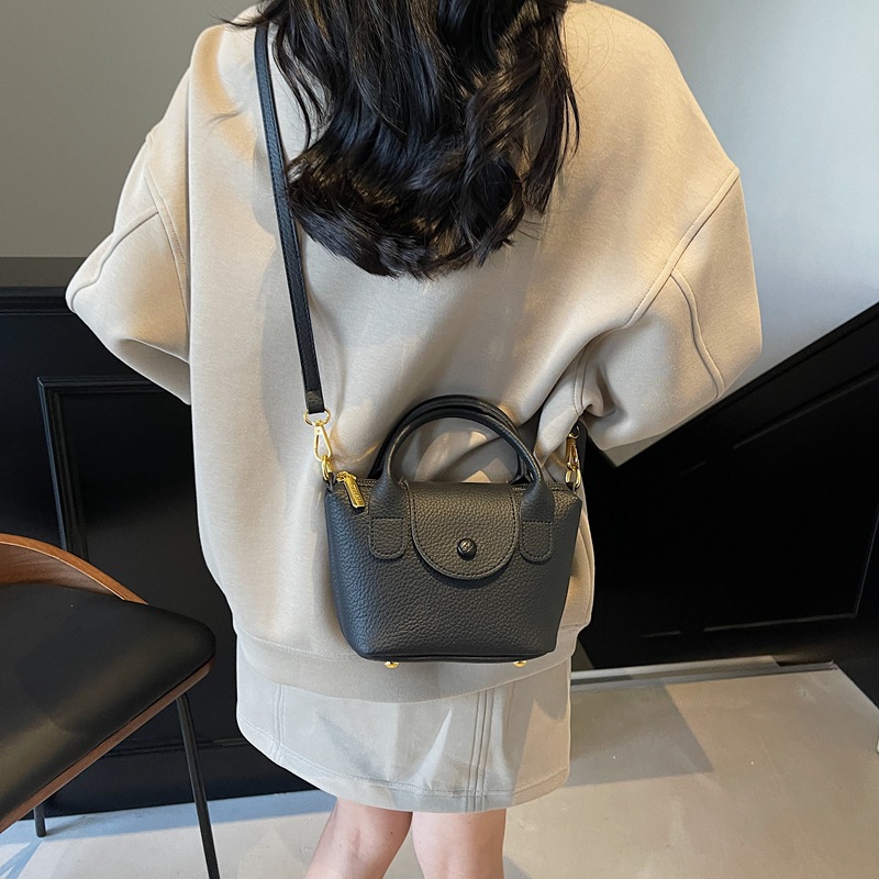 A niche design hand-held small bag for women, a new 2024 fashionable and simple style dumpling bag, versatile single-shoulder crossbody bag Application Scenario