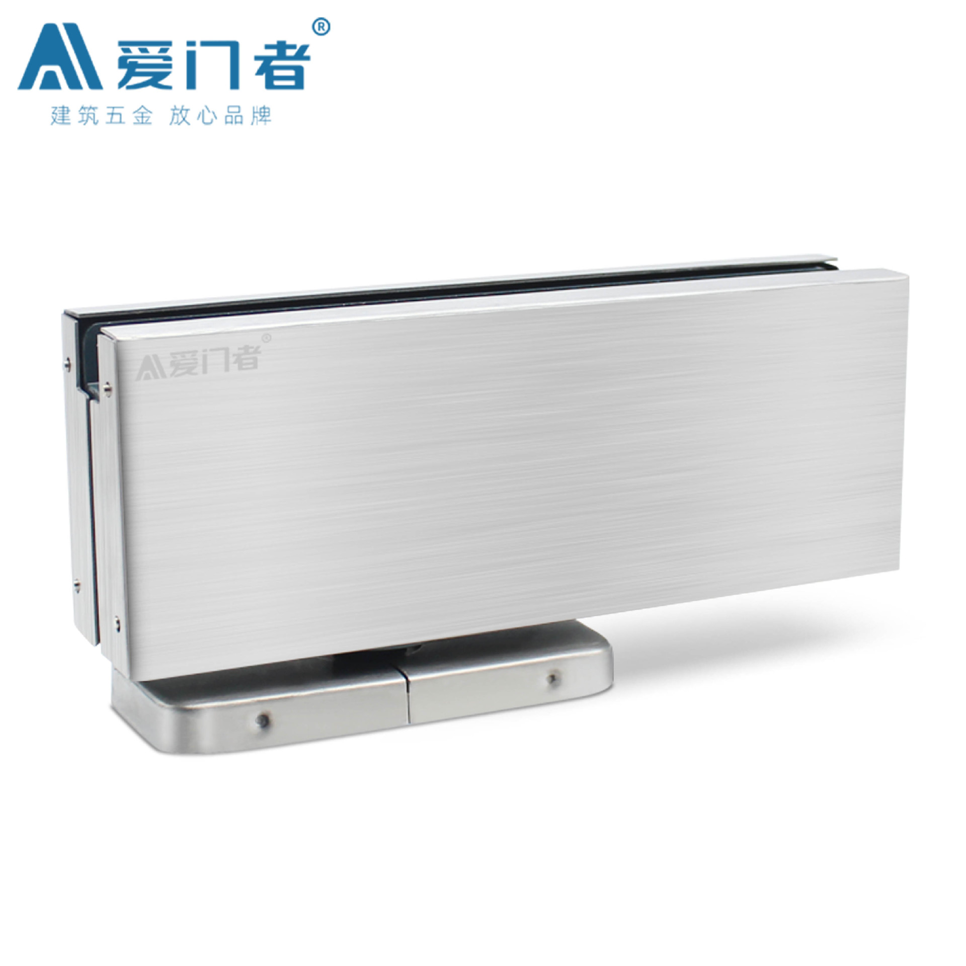 Aimenzhe trench-free floor spring hidden door hinge Frameless tempered glass door trench-free hydraulic floor spring full figure