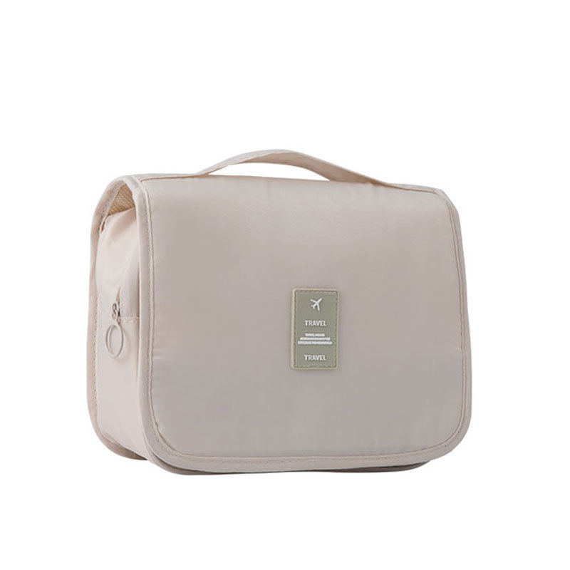 New hanging makeup bag, starting from one batch, large-capacity men's twill storage bag, travel portable hook toiletry bag Item Picture