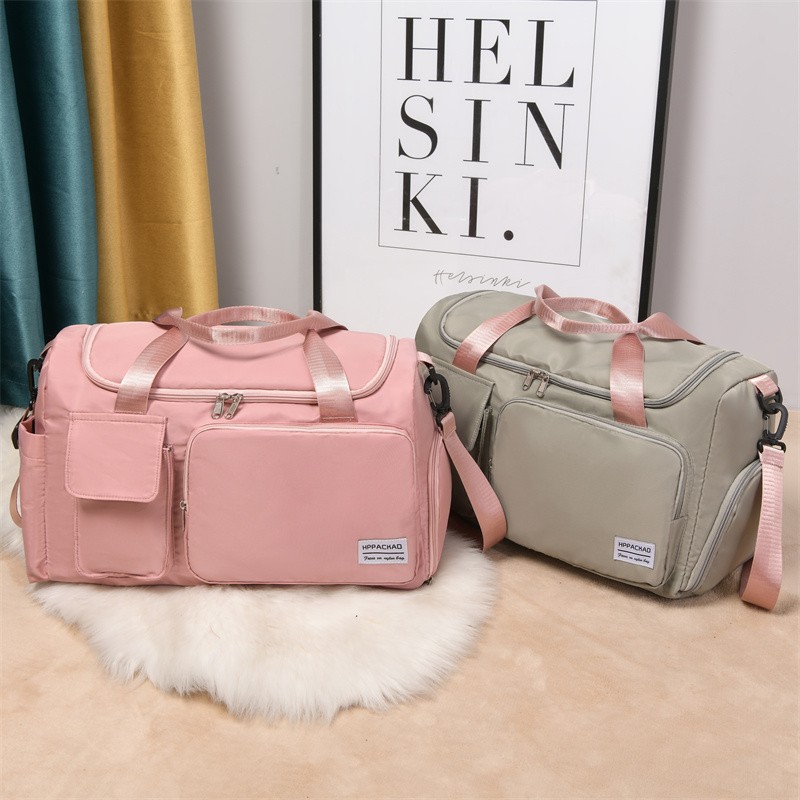 Travel bag, dry and wet separate for men and women, hand bag, shoulder bag, light clothing storage bag, fitness bag, waterproof luggage bag Specification drawing