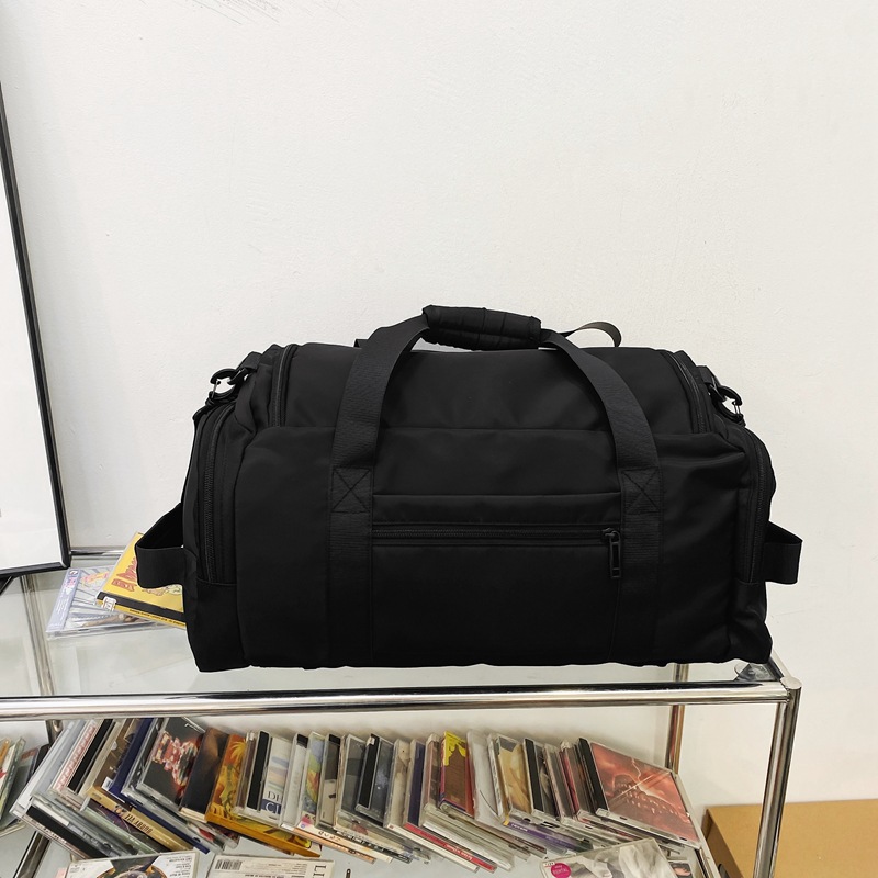 Men's large-capacity hand-held luggage bag, sports training and fitness bag with dry and wet separation, and women's business trip storage bag Specification drawing