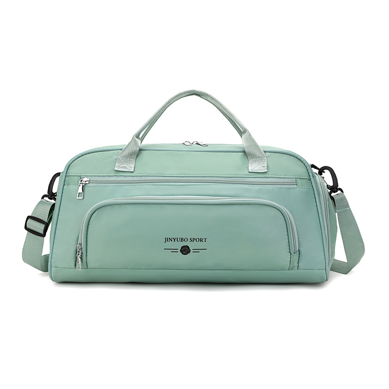 Casual and simple style travel bag with dry and wet separation, student schoolbag, large-capacity short-distance travel backpack, storage swimming bag Item Picture
