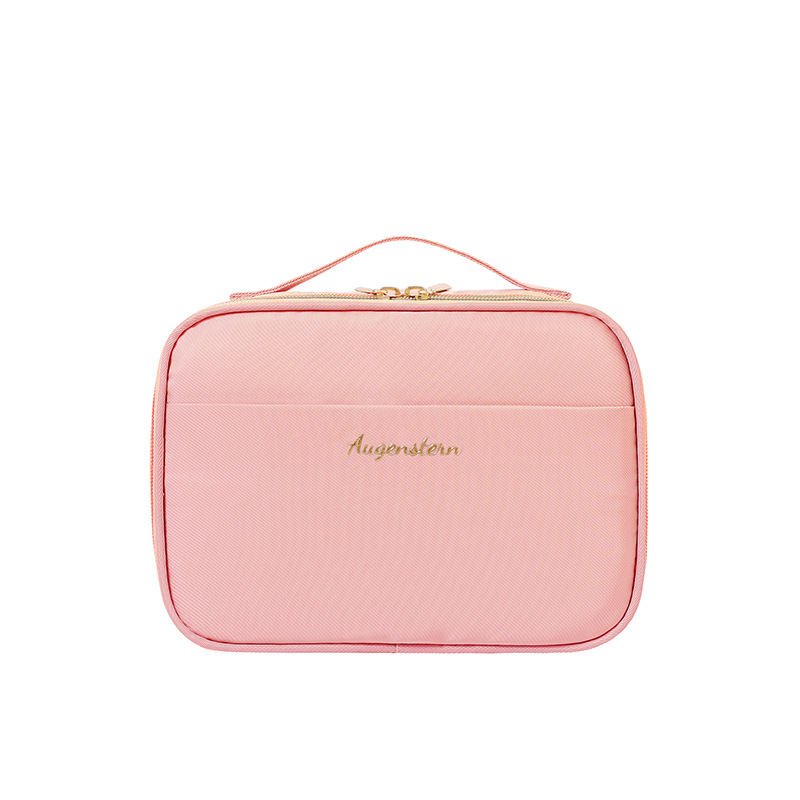 Korean version large-capacity travel makeup bag, travel hand-held makeup storage bag, portable toiletry bag, fashionable and detachable Item Picture