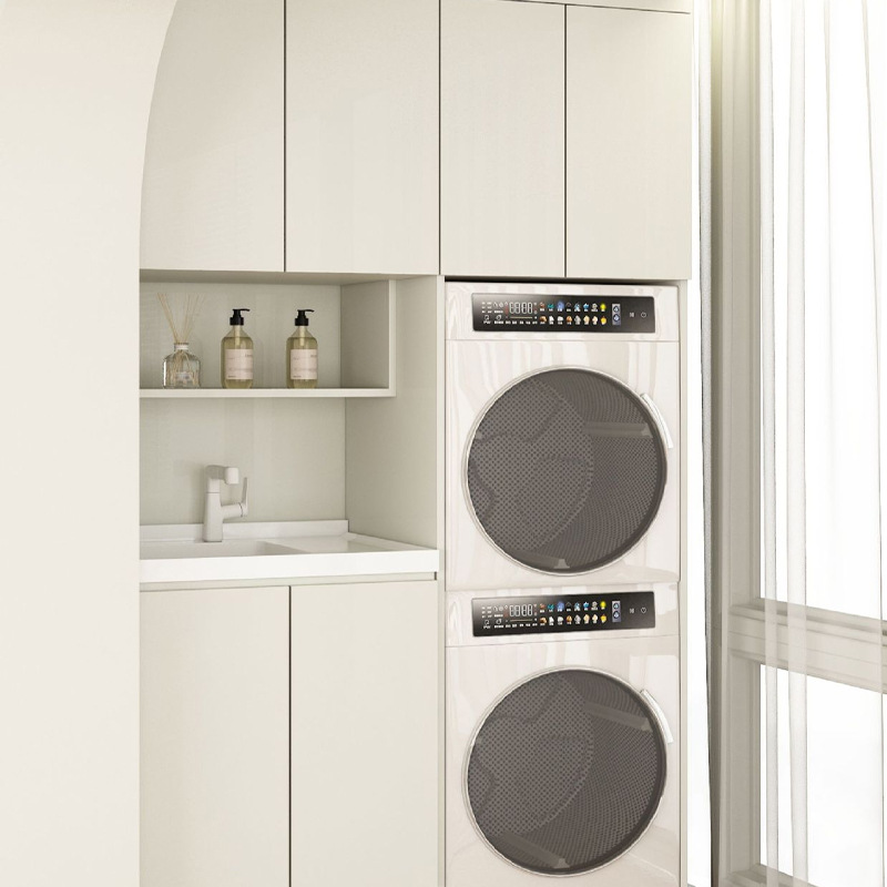 Honeycomb aluminum balcony cabinet, combined laundry cabinet, sweeping machine, balcony storage cabinet, washing machine integrated storage cabinet Specification drawing