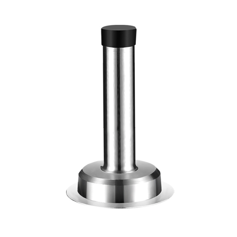 American stainless steel extended door top wall-mounted rubber door stop, anti-collision door top behind hotel bathroom door Item Picture