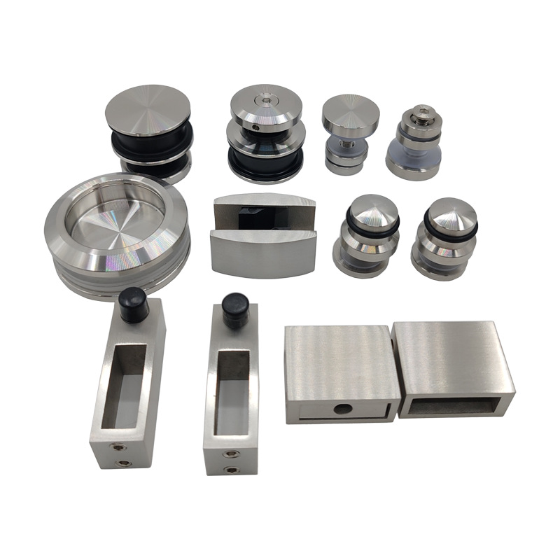 Factory direct supply of shower room glass sliding door hardware kits, stainless steel sliding door wheels, bathroom accessories Item Picture