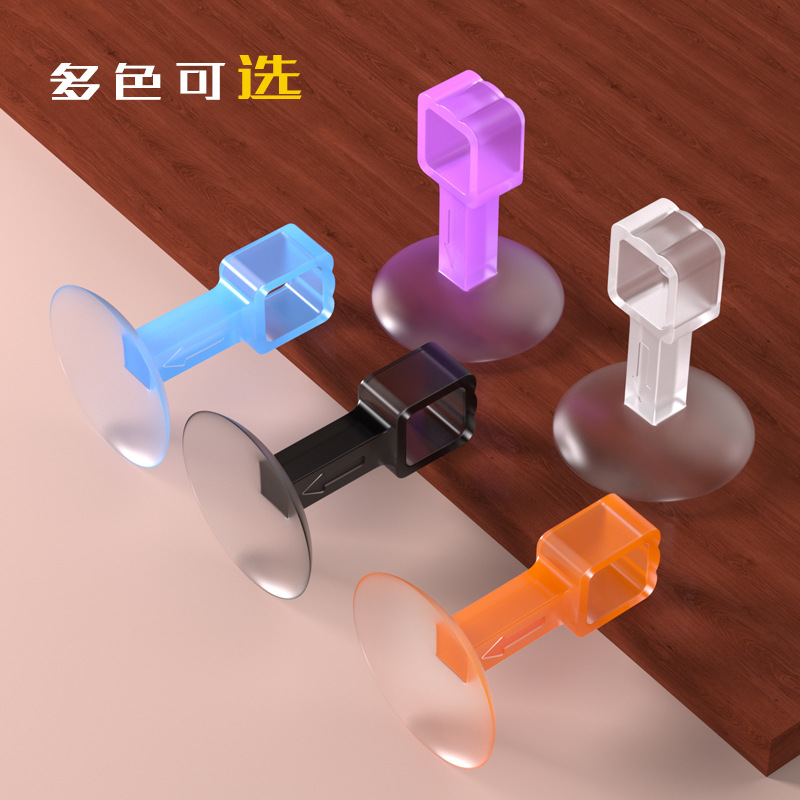 Silicone door suction, non-perforated door handle, anti-collision pad behind the door, bathroom blocker, anti-collision wonder for toilet entrance door Specification drawing