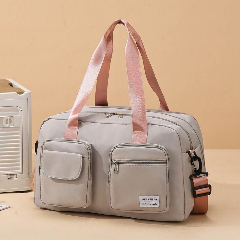 New cross-border travel bag: large-capacity, lightweight, dry-wet separated luggage bag, fashionable and durable men's and women's sports and fitness bag full figure