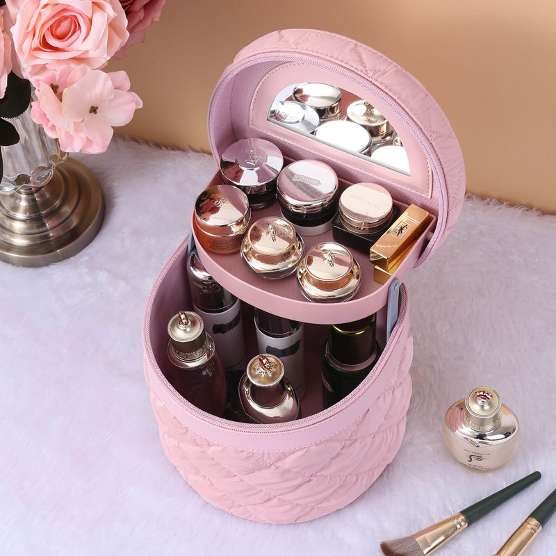 New style bubble makeup case, high-end souvenir, waterproof suitcase, portable large-capacity makeup bag manufacturer wholesale Specification drawing