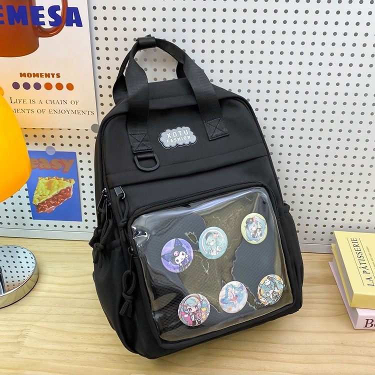 Japanese-style backpacks are versatile and have a high level of appearance. They are hand-held backpacks with a school style, soft and girlish bags, and large-capacity schoolbags Item Picture