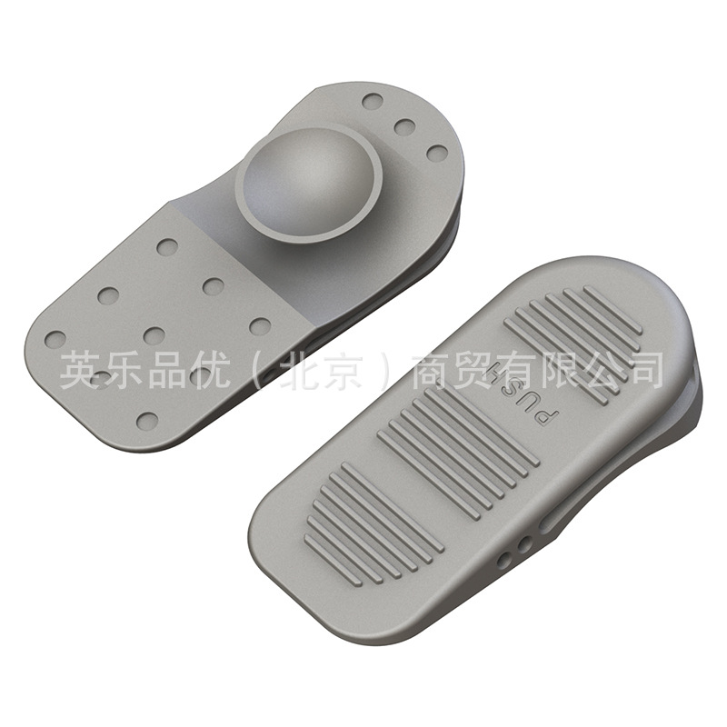 Door stopper, door stop, anti-collision rubber door stopper, windproof fixed top door, safety household door, door suction card, wedge, cross-border Item Picture
