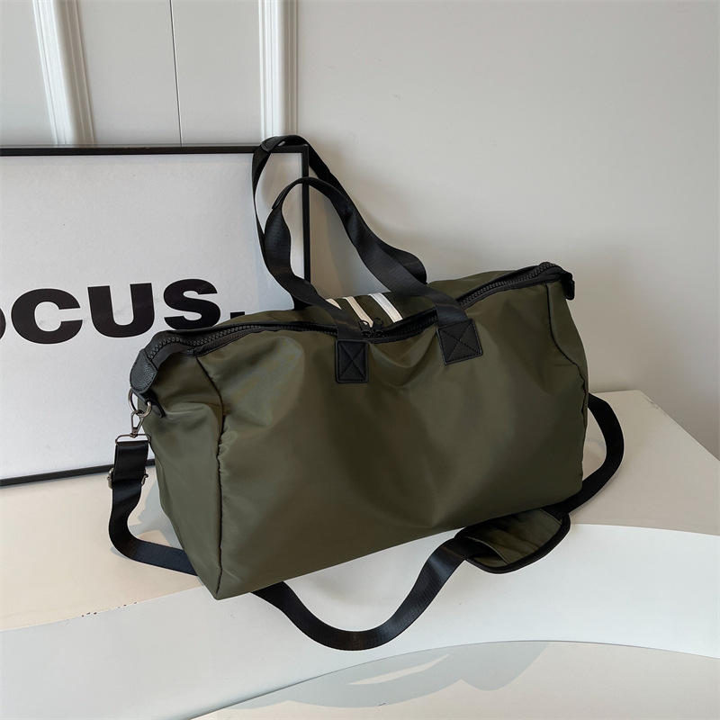 Oxford cloth large-capacity business trip luggage bag, high-end short-distance portable light travel bag, sports yoga fitness bag details Picture