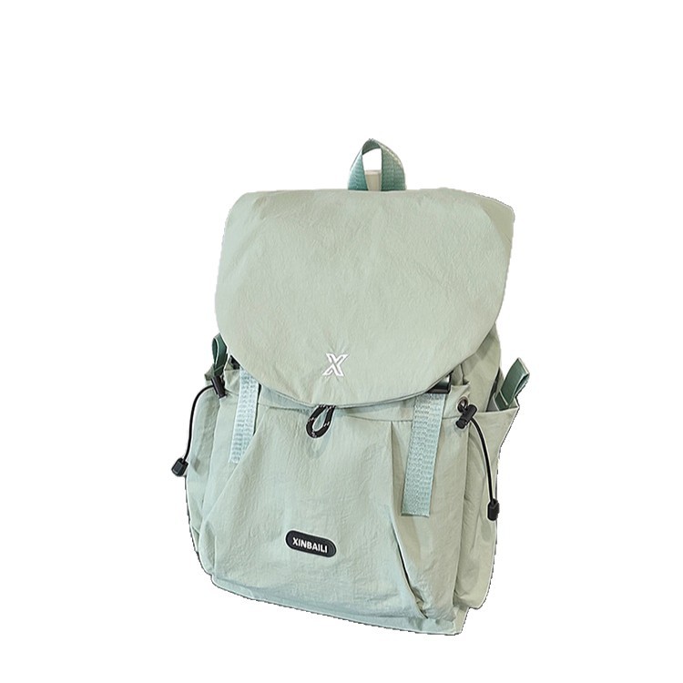Cross-border outdoor lightweight travel backpack, large-capacity casual backpack, color-blocking commuting college student schoolbag for men and women Item Picture