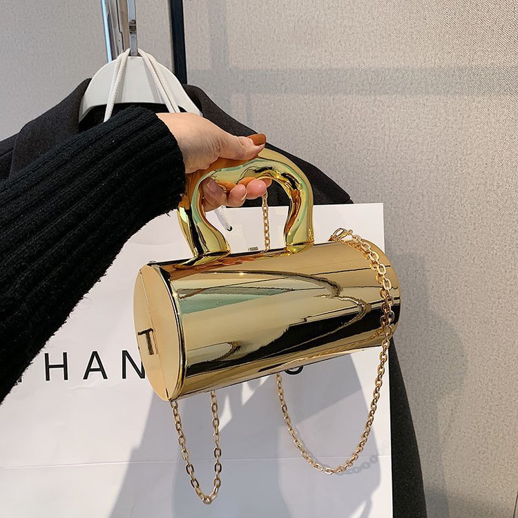 Best-selling acrylic fashionable handbag for women, new stylish and versatile solid color box bag, fresh and elegant crossbody bag full figure