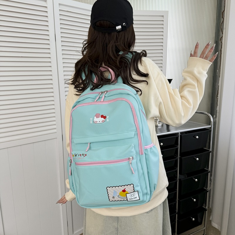 New cross-border schoolbags: Large-capacity backpacks for Japanese primary school students, niche backpacks, and lightweight travel bags for junior and senior high school students details Picture