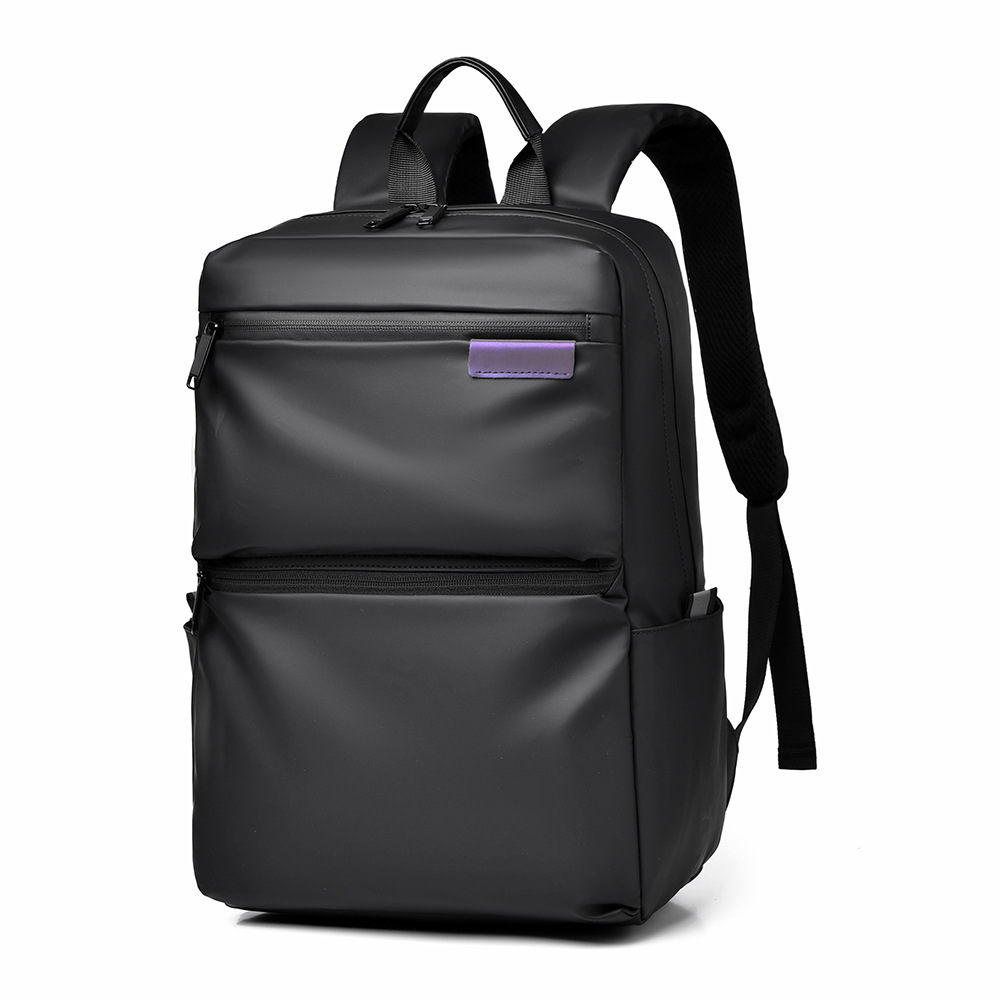 The new cross-border backpack has a large capacity and can hold simple and trendy men's travel bags, college student schoolbags and computer bags Item Picture
