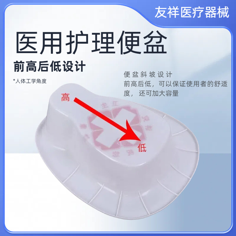 Medical care basins, sanitary urinals, flushing basins for patients and the elderly who are bedridden, indoor squat toilets, and urinals details Picture