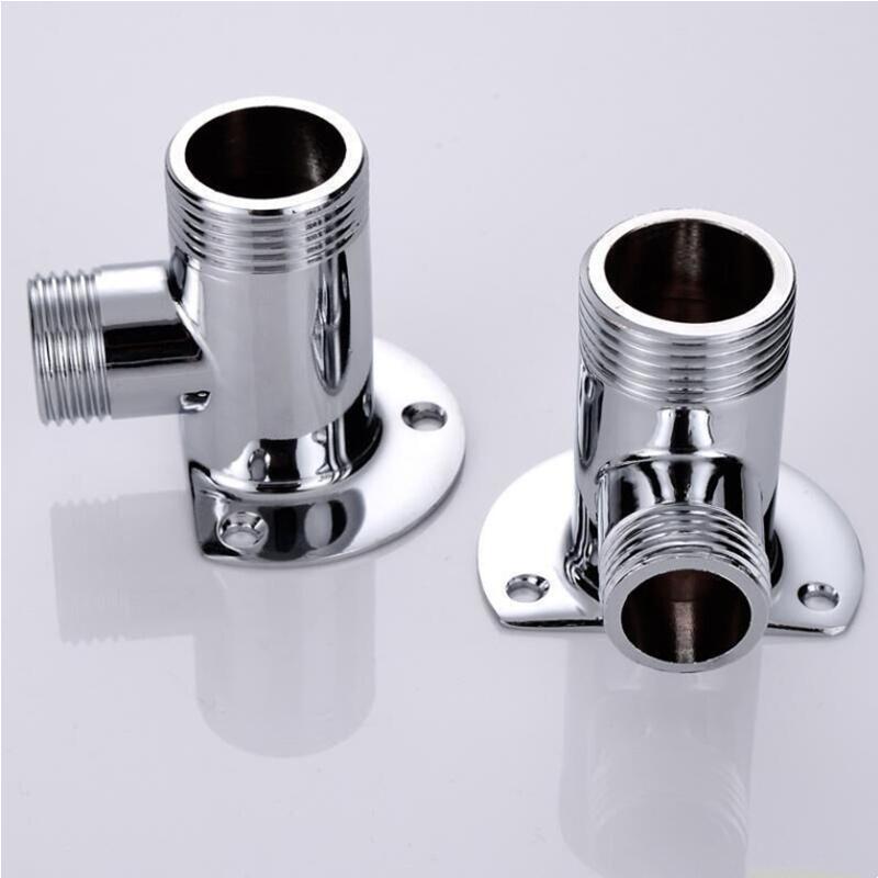Copper shower head, copper joint, exposed pipe, 4-inch to 6-inch joint, exposed base, concealed to exposed faucet accessories details Picture