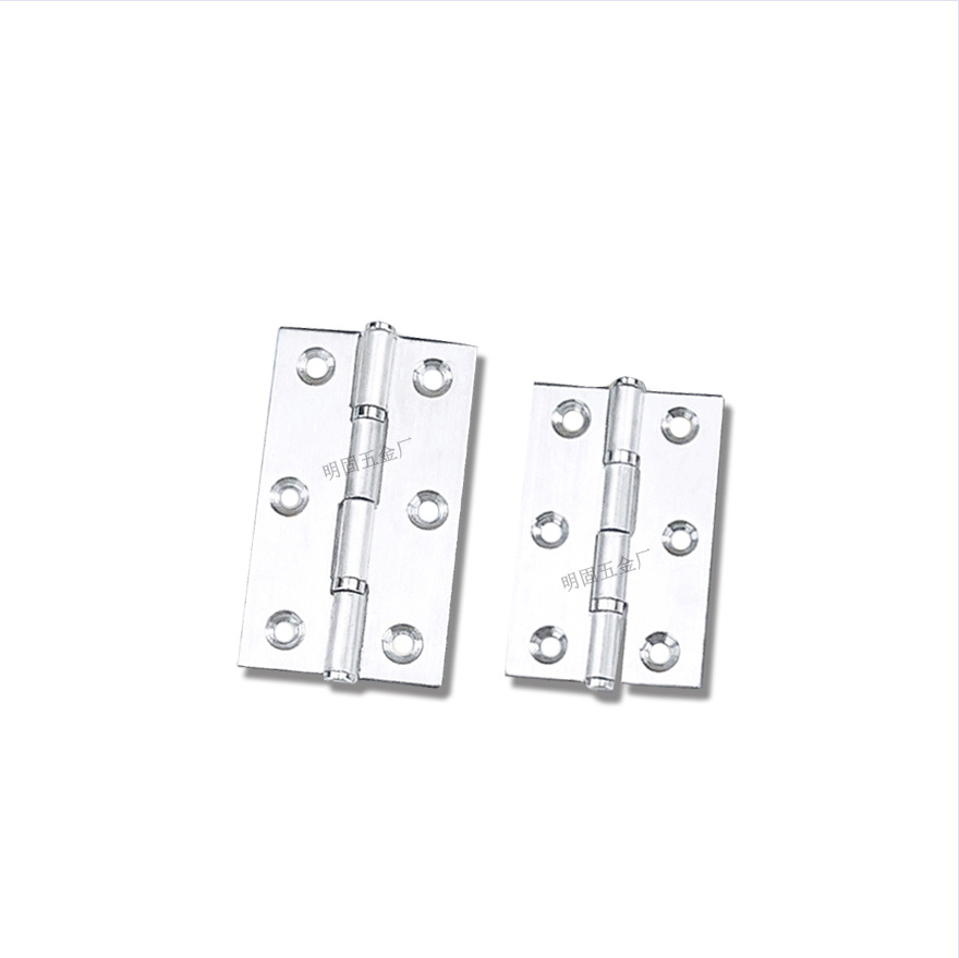 Wholesale bearing small hinges, stainless steel swing small hinges, silent bearing hinges, door and window thin door hinges from the manufacturer Item Picture