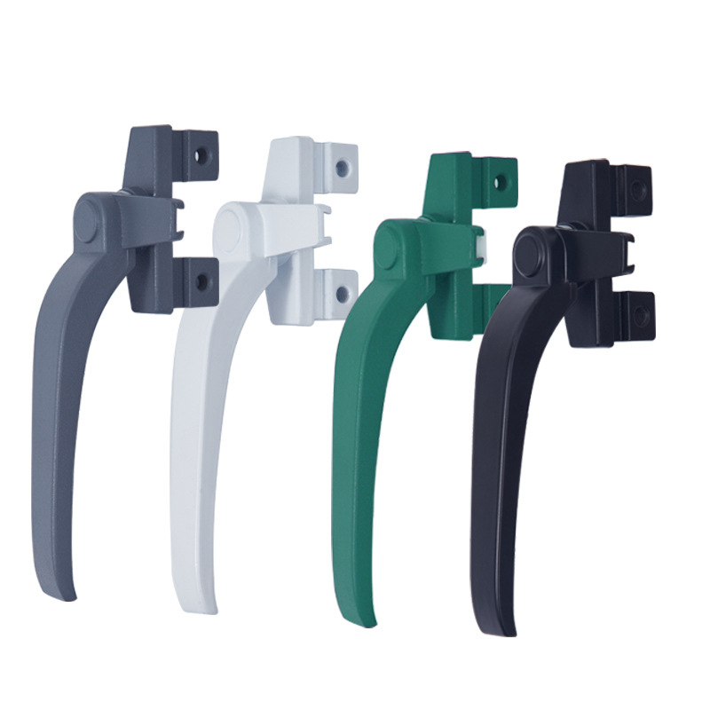 The manufacturer has thickened the old-fashioned aluminum alloy window handle, 38 sliding window handle lock, and 50 seven-shaped handle for both interior and exterior casement doors and Windows Application Scenario