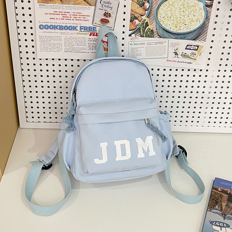 Children's spring outing and study tour small backpacks, boys' backpacks for going out to play, girls' small schoolbags for tutoring, and lightweight small bags Specification drawing