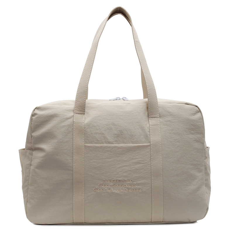 Cross-border 2025 New hand-held fabric bag, lightweight and large-capacity casual travel single-shoulder bag, commuting tote women's bag for work Item Picture