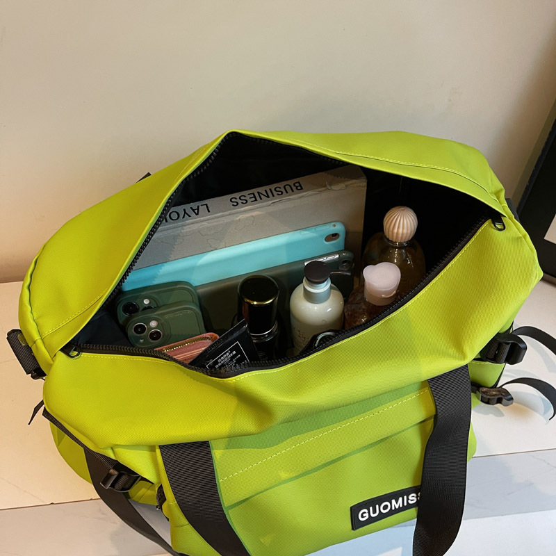 New fitness bag, large-capacity fashionable men's and women's hand-held yoga bag, cross-border casual and trendy business trip storage luggage bag Specification drawing