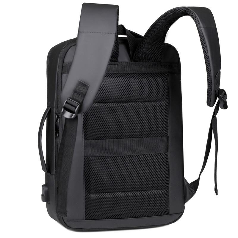 【 Customized 】 Men's business backpack, large-capacity commuting, business trip and travel bag, multi-functional computer bag Specification drawing