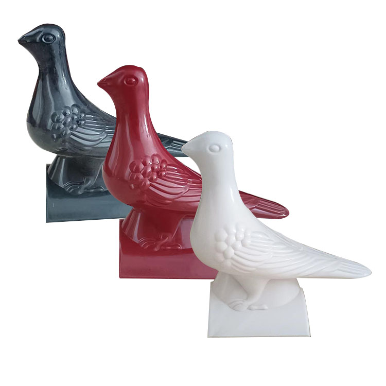 ASA Peace Dove resin tile ridge ancient building accessories Antique Chinese roof decoration dove Factory direct sales Item Picture