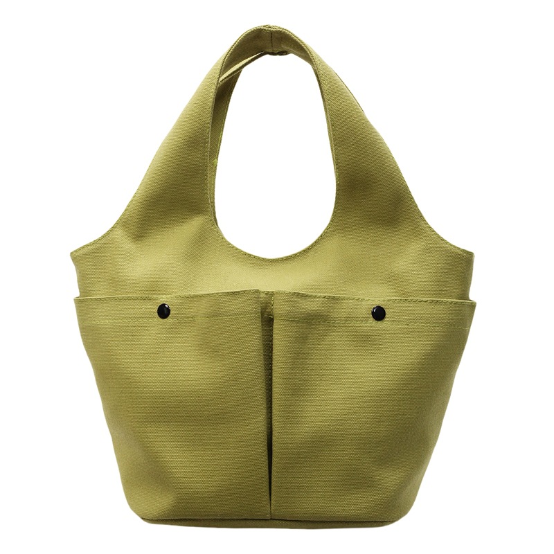 2025 Large Capacity Versatile and trendy single-shoulder tote bag for Women, new multi-pocket personalized large capacity solid color handbag for women Item Picture