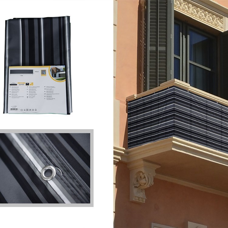 Garden privacy fabric, fence fabric, outdoor balcony fence, fence protection fabric, villa high waterproof curtain, sunshade fabric, wind shield Application Scenario