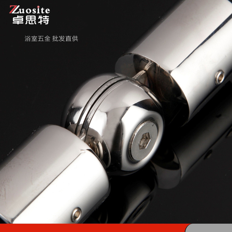 304 stainless steel round pipe connectors, shower room pull rod accessories, curtain rod connectors, universal joints Application Scenario
