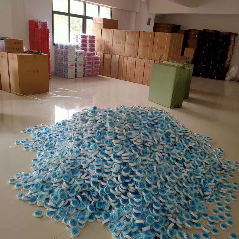 Raw material tape large roll 20 meters thick, raw material tape sealing tape, polytetrafluoroethylene oil-based gas water tape manufacturer details Picture