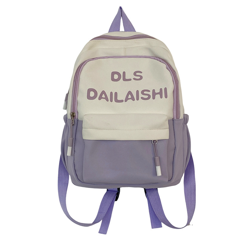 New cross-border schoolbag for primary school students, high appearance level, large capacity backpack, children's small bag, girls' travel and spring outing backpack Item Picture