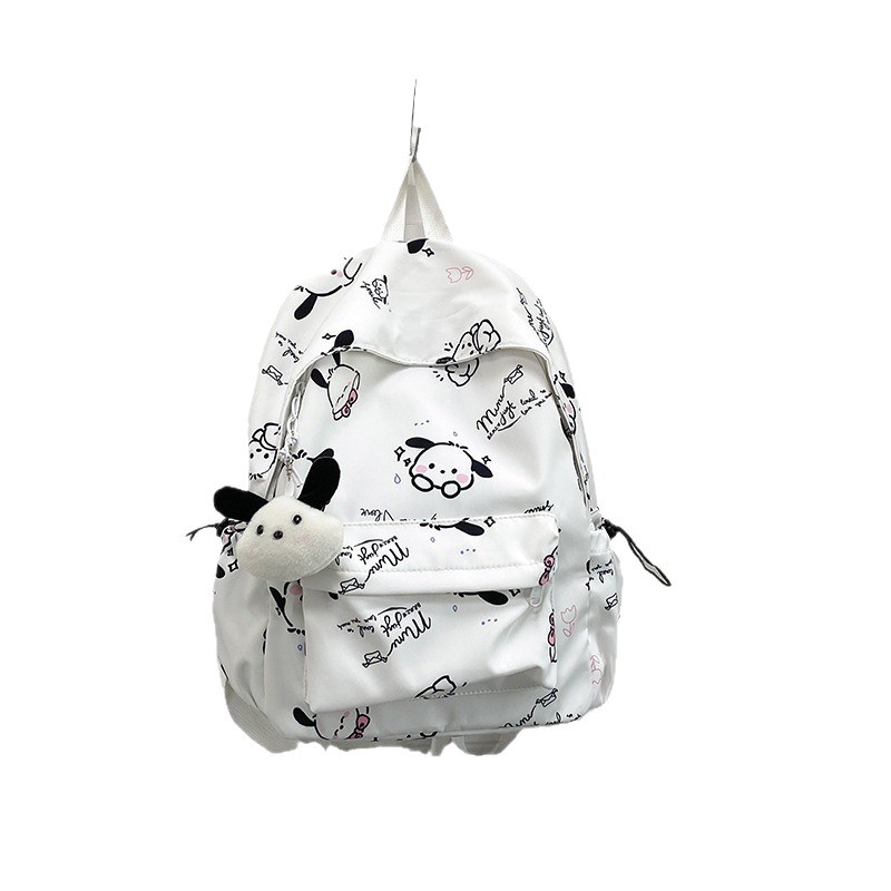 Cross-border Japanese cartoon high-appearance-level schoolbag, cute backpack for junior high school students, large-capacity backpacks for college and senior high school students Item Picture