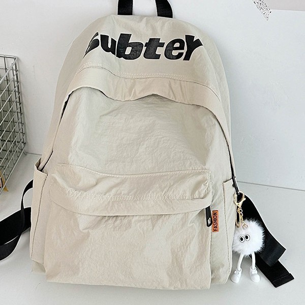 Male college students' fashionable large-capacity backpacks and female high school students' portable large-capacity computer backpacks are in vogue details Picture