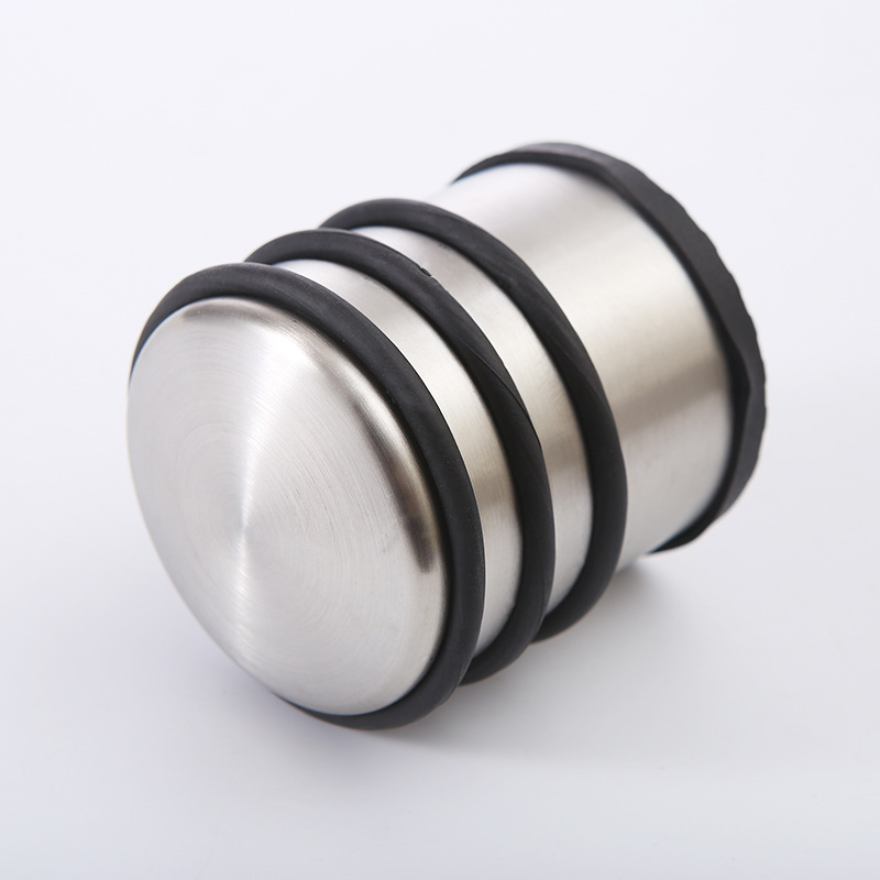 Solid heavy-duty door stopper, no need for drilling, silent rubber door stop, no need for installation, windproof door stop, door top bump door manufacturer details Picture