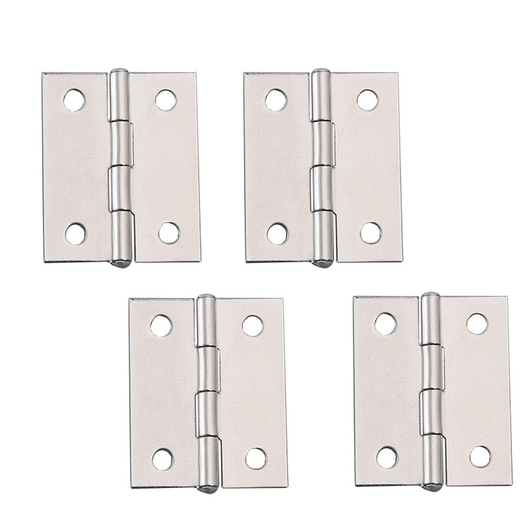 201 hinge luggage, small hinge wooden door, swing stainless steel hinge hinge, sound-absorbing door and window, welded hardware accessories details Picture